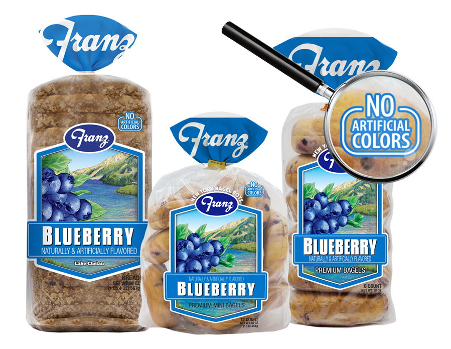 No Artificial Colors Blueberry